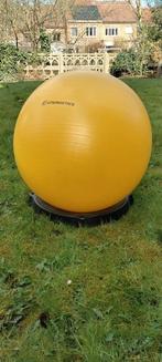 Fitness- of zitbal met houder (midden maat), Sport en Fitness, Fitnessmaterialen, Ophalen of Verzenden, Zo goed als nieuw