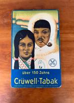Reclamebord Crüwell-Tabak Eskimo, Ophalen of Verzenden, Zo goed als nieuw, Reclamebord