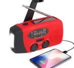 2000mAh Noodradio - Draagbare Solar oplaadbare radio, Audio, Tv en Foto, Radio's
