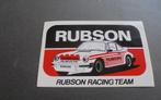 Sticker : Porsche 911 Rubson Racing Team, Verzamelen, Nieuw, Auto of Motor, Ophalen of Verzenden