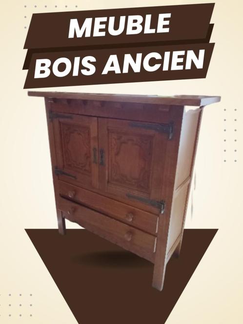 Meuble ancien en bois massif – 30 €, Antiek en Kunst, Antiek | Meubels | Kasten, Ophalen