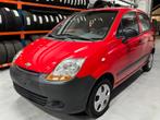 Chevrolet Matiz 0.8i benzine 131.000km 2009 Blanco Gekeurd, Auto's, Chevrolet, Voorwielaandrijving, Stof, Zwart, Matiz