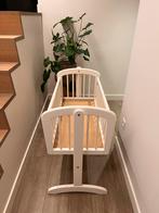 Witte houten schommelwieg met matrasje, Kinderen en Baby's, Ophalen, Gebruikt, Wieg