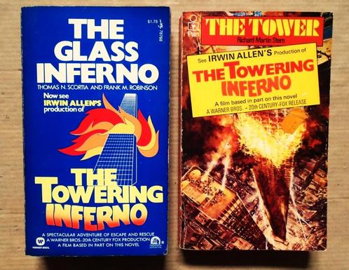 [Towering Inferno] inspiré de The Tower & The Glass Inferno, Livres, Romans, Utilisé, Amérique, Enlèvement ou Envoi