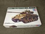 Tank destroyer M36 Jackson avec moteur - Tamiya 1/35, Enlèvement ou Envoi, 1:32 à 1:50, Tank, Tamiya