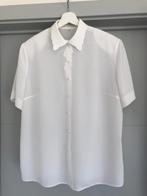 Witte blouse maat 50, Ophalen of Verzenden, Zo goed als nieuw, Wit, Blouse of Tuniek