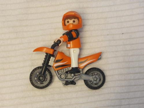 ② Playmobil 4698 - Enfant sur moto tout-terrain - COMPLET