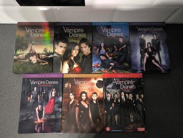 Dvd collectie van the vampire diaries 