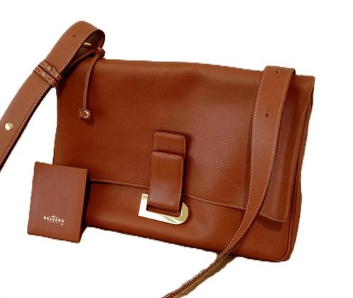 Delvaux Relais Trotteur camel, Handtassen en Accessoires, Tassen | Damestassen, Zo goed als nieuw, Schoudertasje, Bruin, Ophalen
