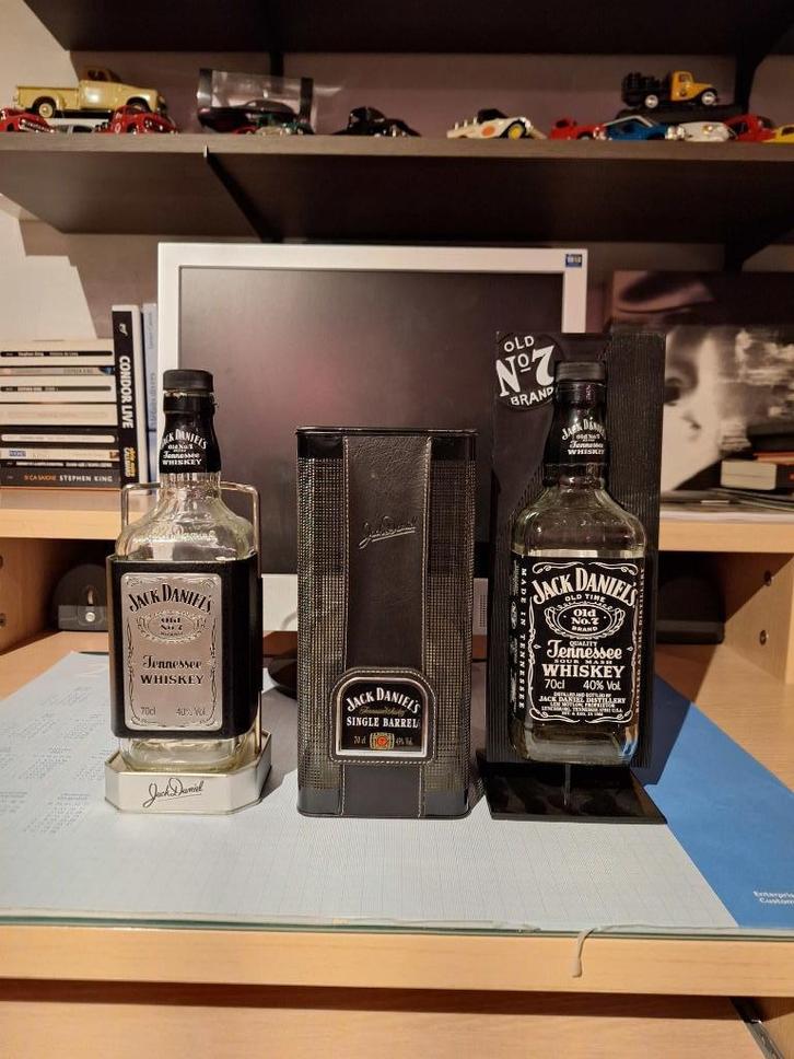 Jack Daniel's Présentoire et boîte, Verzamelen, Overige Verzamelen, Gebruikt, Ophalen