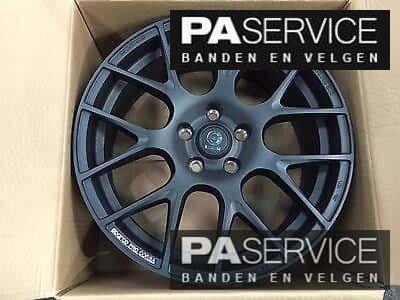 Nw 17 inch Matblack Sparco Mini F56 F57 set inc Dunlop TPMS, Auto-onderdelen, Banden en Velgen, Banden en Velgen, 17 inch, Nieuw