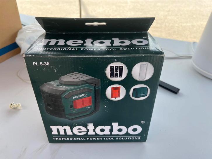 Metabo 5-puntlaser, Doe-het-zelf en Bouw, Gereedschap | Lasapparaten, Nieuw, Ophalen