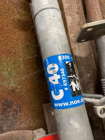 Noe C40 schoren verzinkt 2300-4000mm beschikbaar voor biedingen