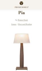 Promemoria Pia vloerlamp, Ophalen, Zo goed als nieuw