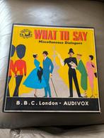Lp box van bbc Londen audiovox, Cd's en Dvd's, Vinyl | Overige Vinyl, Ophalen of Verzenden, Zo goed als nieuw