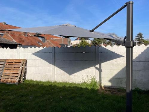 Jardinico zweefparasol, Tuin en Terras, Parasols, Gebruikt, Zweefparasol, 2 tot 3 meter, Kantelbaar, Verstelbaar, Ophalen