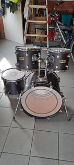 4 delig drumstel Basix, Muziek en Instrumenten, Drumstellen en Slagwerk, Ophalen, Gebruikt