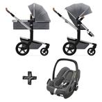 Joolz 3-in-1 buggy + Maxi-Cosy, Gebruikt, Combiwagen, Verstelbare duwstang, Ophalen