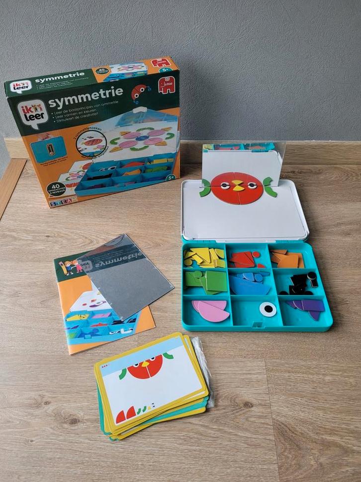 Jumbo "Ik leer symmetrie", Enfants & Bébés, Jouets | Éducatifs & Créatifs, Utilisé, Découverte, Enlèvement ou Envoi