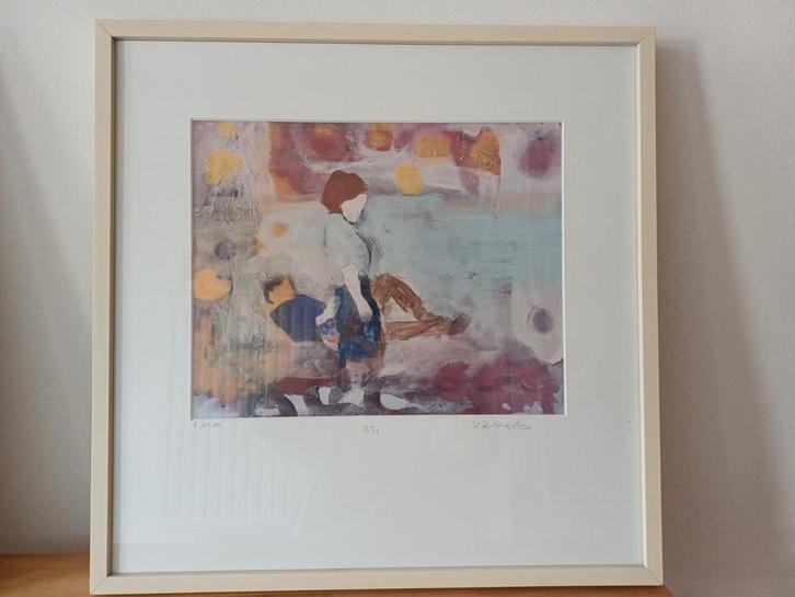 Viviane Klagsbrun - Litho ZT1  (genummerd en gesigneerd), Antiek en Kunst, Kunst | Litho's en Zeefdrukken, Ophalen