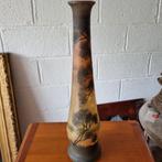 Joli grand vase signé Legras en parfait état 41 cm, Antiquités & Art, Enlèvement ou Envoi