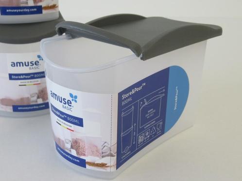 Strooibus | Bewaardoos met functioneel grijs deksel | 800ml, Huis en Inrichting, Keuken | Tupperware, Nieuw, Overige typen, Ophalen of Verzenden