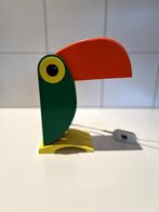 Vintage toucan / toekan lamp by Enea Ferrari OTF, Enlèvement, Utilisé, Synthétique, Moins de 50 cm