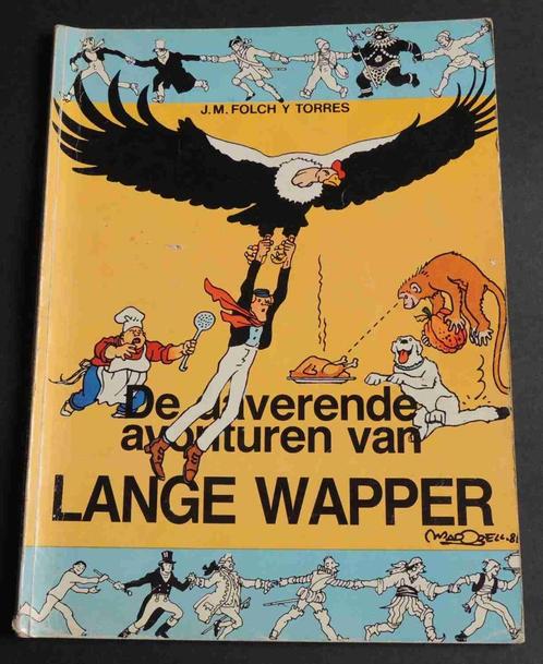 "De daverende avonturen van Lange Wapper", strips, 1984, Boeken, Stripverhalen, Gelezen, Eén stripboek, Ophalen of Verzenden