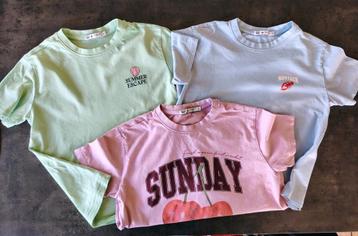 Leuk setje van 3 t-shirts America Today beschikbaar voor biedingen