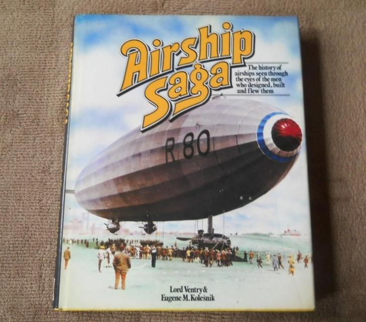Airship saga (Lord Ventry & Eugène M. Kolesnik), Verzamelen, Luchtvaart en Vliegtuigspotten, Gebruikt, Boek of Tijdschrift, Ophalen of Verzenden