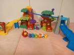 VTech zoef zoef dieren jungle + hondenhok + 4 dieren, Kinderen en Baby's, Speelgoed | Vtech, Ophalen, Zo goed als nieuw