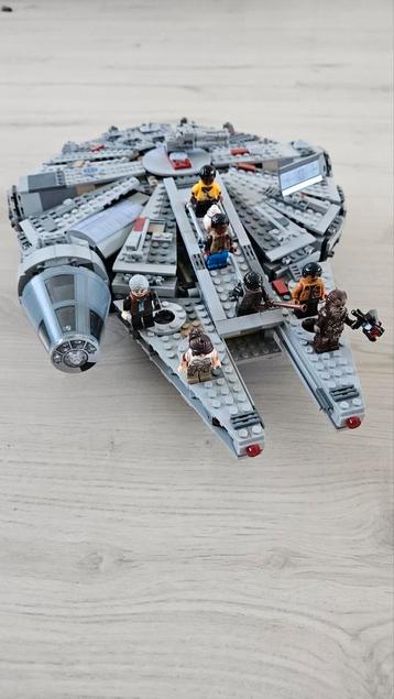 Star Wars MoCs Tie Fighter + Millennium Falcon  beschikbaar voor biedingen