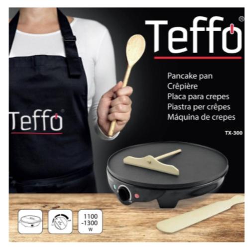 Teffo Pannenkoekenpan 30cm/1100-1300W, Elektronische apparatuur, Overige elektronische apparatuur, Nieuw, Ophalen of Verzenden