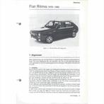Fiat Ritmo Vraagbaak losbladig 1978-1982 #1 Nederlands, Boeken, Auto's | Boeken, Gelezen, Ophalen of Verzenden