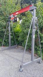 Mobiele portaalkraan 2T MW Tools, Doe-het-zelf en Bouw, Lieren en Takels, Ophalen, Gebruikt, Elektrisch