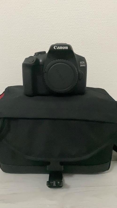 Canon EOS 2000D - Volledig pakket, Audio, Tv en Foto, Fotocamera's Digitaal, Zo goed als nieuw, Spiegelreflex, Canon, Minder dan 4 keer