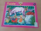 Puzzle paarden 187 stukken, 7 jaar plus., Ophalen of Verzenden, Zo goed als nieuw