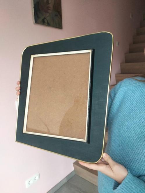 1950s fifties vintage kader frame Atomic era asymmetrisch, Huis en Inrichting, Woonaccessoires | Overige, Gebruikt, Ophalen of Verzenden