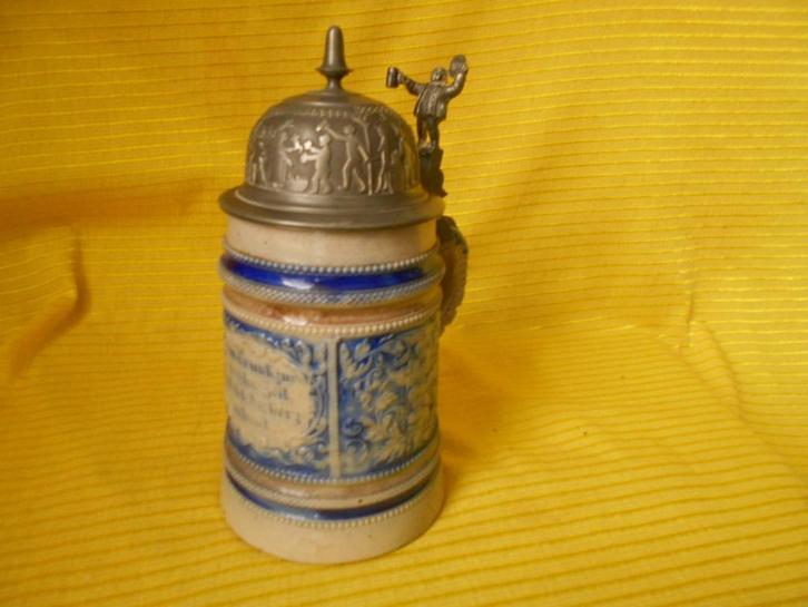 Chope à bière 19ème, Antiek en Kunst, Antiek | Keramiek en Aardewerk, Ophalen of Verzenden