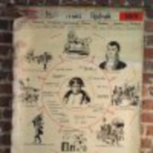 Linnen shoolplaten 2018004, Antiek en Kunst, Curiosa en Brocante, Ophalen