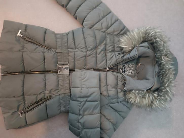 Mooie jas, Kleding | Dames, Jassen | Winter, Zo goed als nieuw, Maat 38/40 (M), Grijs, Ophalen of Verzenden