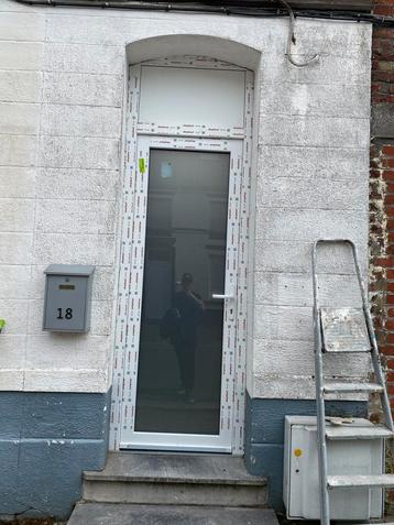 Nieuwe voordeur Aluplast 2730 x 885 wit wit  beschikbaar voor biedingen