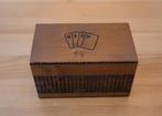 Boîte à jeux de carte en bois, Hobby & Loisirs créatifs, Enlèvement ou Envoi, Utilisé, Autre