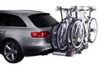 Fietsdrager THULE te HUUR (4 FIETSEN), Support d'attelage, 3 vélos ou plus, Pneus larges, Comme neuf