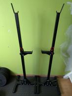 Squat of bench steunen, Sport en Fitness, Fitnessmaterialen, Ophalen, Zo goed als nieuw