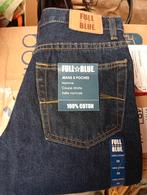 Volledig blauwe spijkerbroek, Kleding | Heren, Ophalen of Verzenden, Blauw