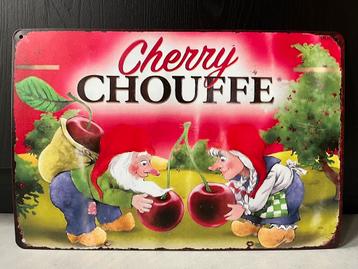 Reclamebord Cherry Chouffe beschikbaar voor biedingen