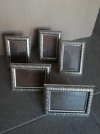 5 fotolijsten klassiek zilver barok voor een foto van 10x15, Ophalen of Verzenden, Zo goed als nieuw