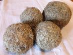 Set met 4 decoratieve gouden mosbollen, Ophalen of Verzenden, Nieuw