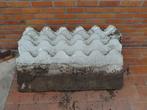 5 stuks betonnen afboordsteen - elk stuk 1m breed, Ophalen, Gebruikt